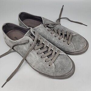 Mens Beavees Wilder Sneaker Suede Gray Size 10 Lace Up